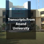 Get Transcripts From Anand Agricultural University