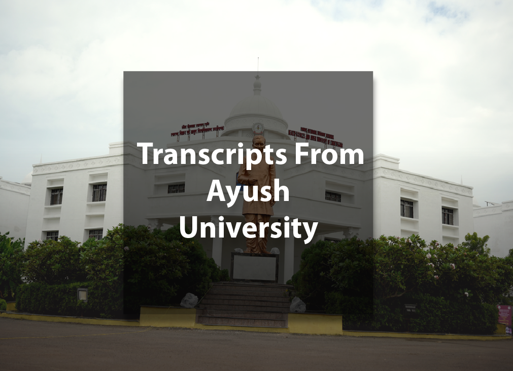 Transcripts From Ayush University