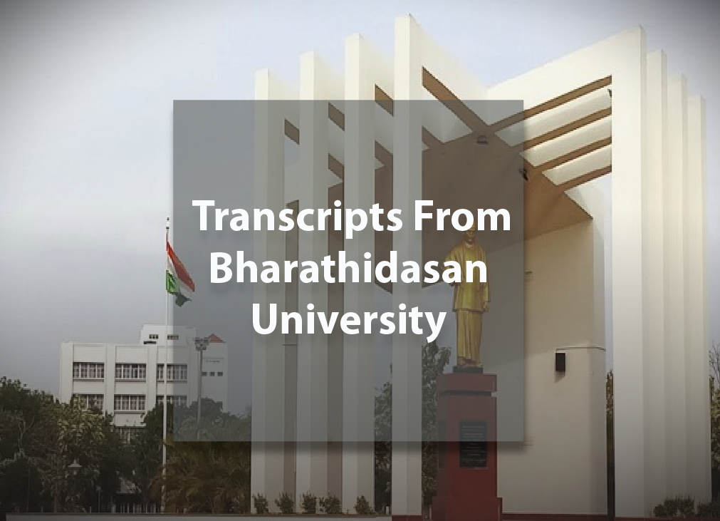 Transcripts From Bharathidasan University