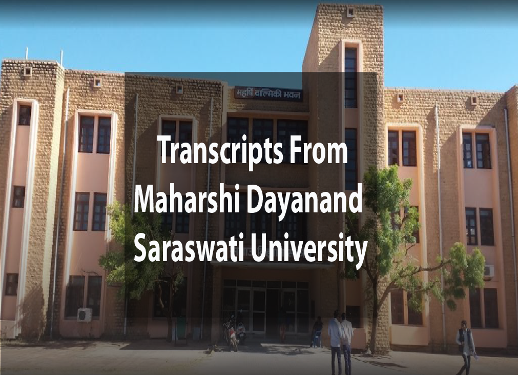 Transcripts From Maharshi Dayanand Saraswati University