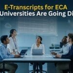 Apply for transcript online in India